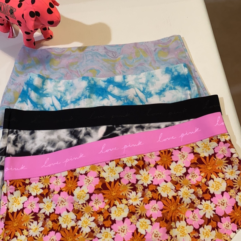 Bundle NWT VS Pink Logo BoyShorts Large - Picture 2 of 9